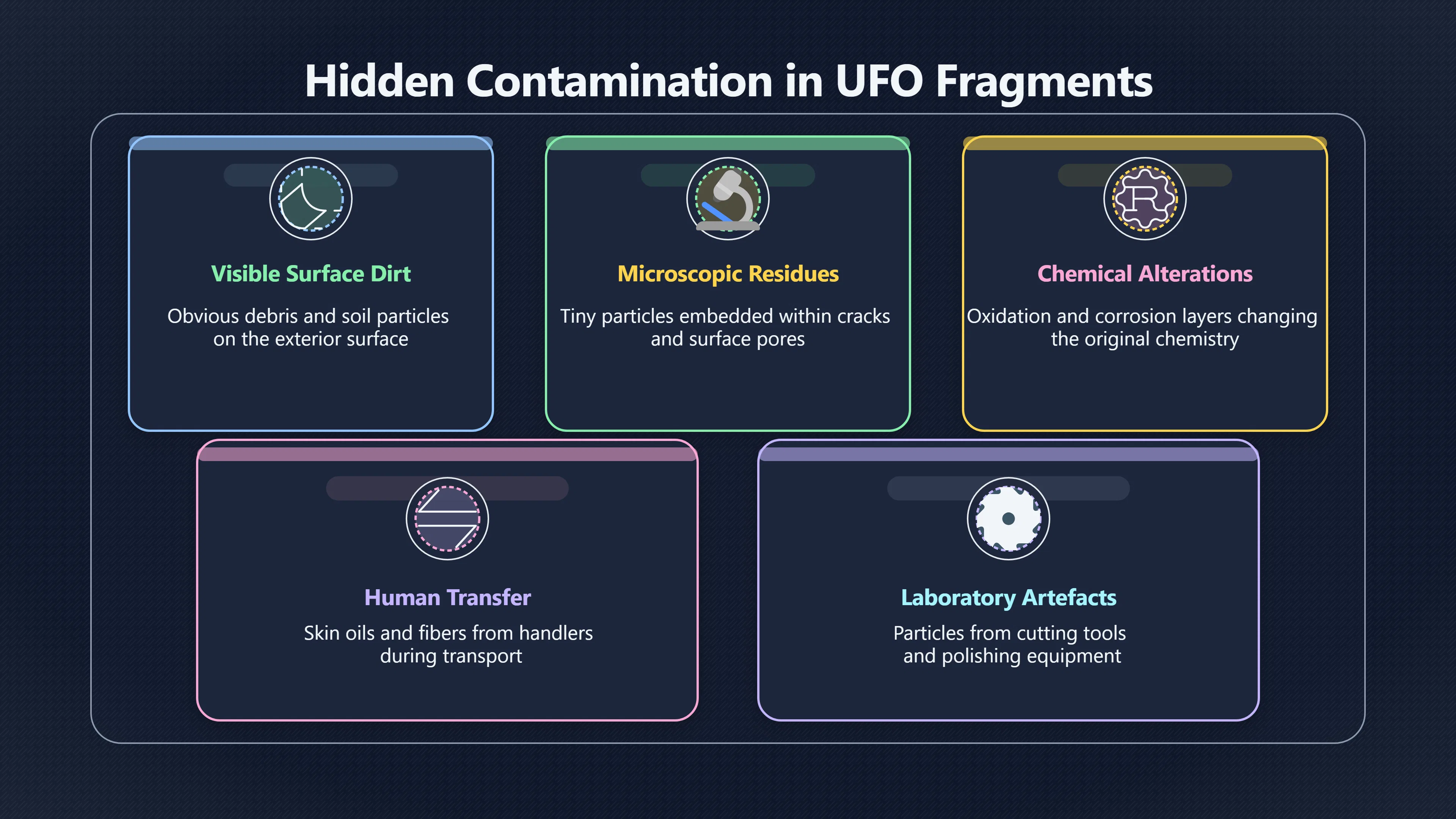 Overview image for How UFO Fragments Can Change Before Testing