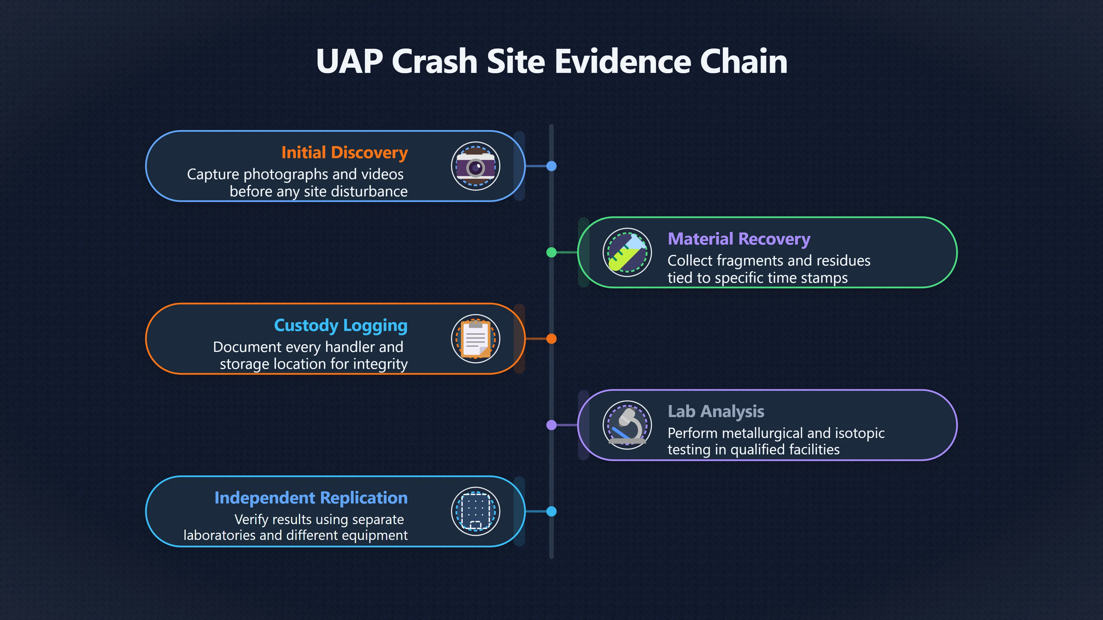 Overview image for What would prove a UFO crash site?