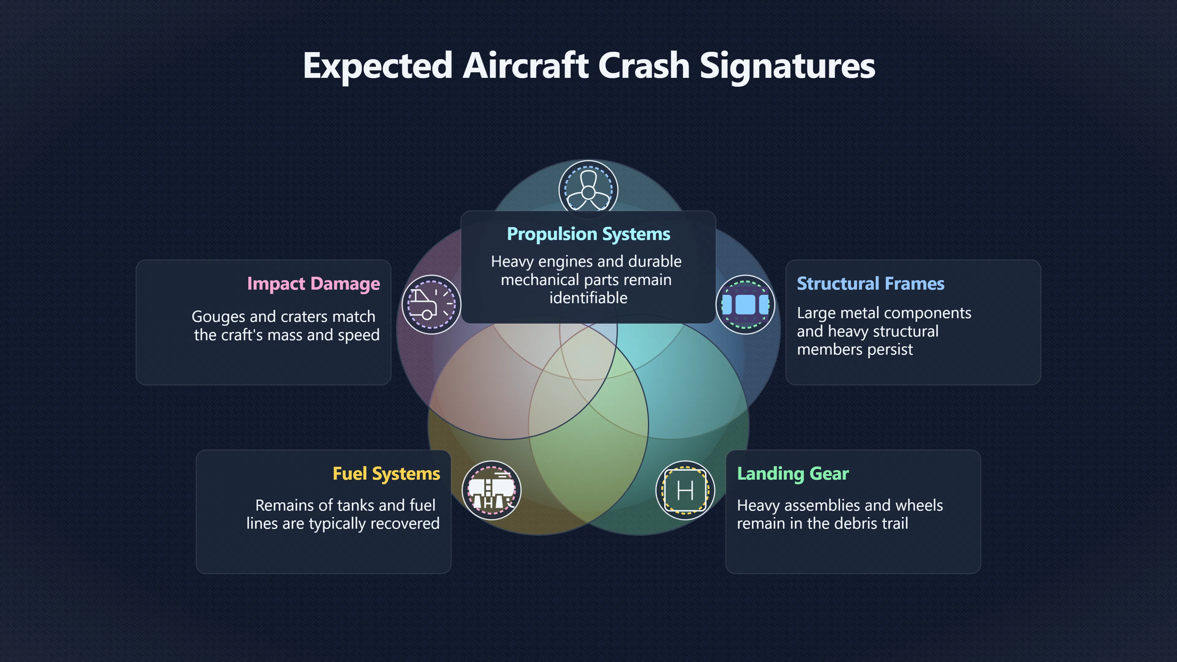 Overview image for What Was Missing From the Crash Site?