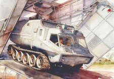 Listing image for UFO SHADO A4 Watercolor Prints various